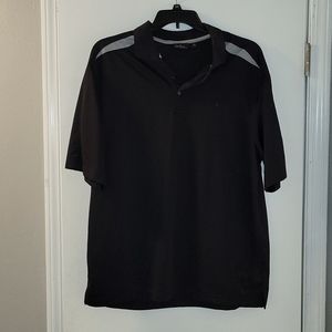 Walter Hagen Golf Polo Shirt, XL, Black